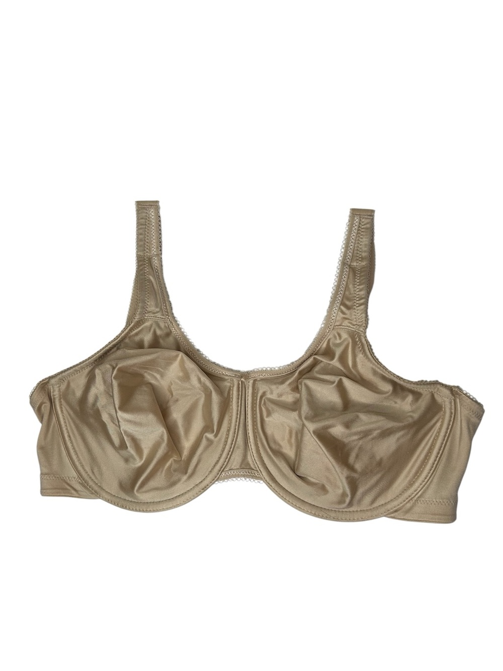 Wacoal Full Coverage Unlined Underwire Bra 34F 34DDD - Beige
